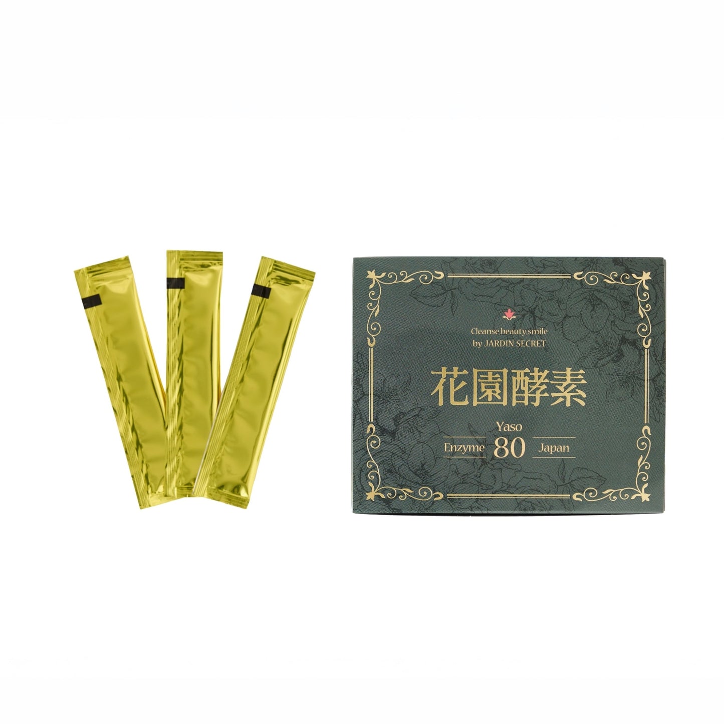 【KOKORO 花園酵素】80種日本天然酵素 – 濃縮植物配方(30包)| 日本製造 KOKORO Hanakozo Enzyme – 80 Japanese Botanicals (30 Sticks) | Made in Japan